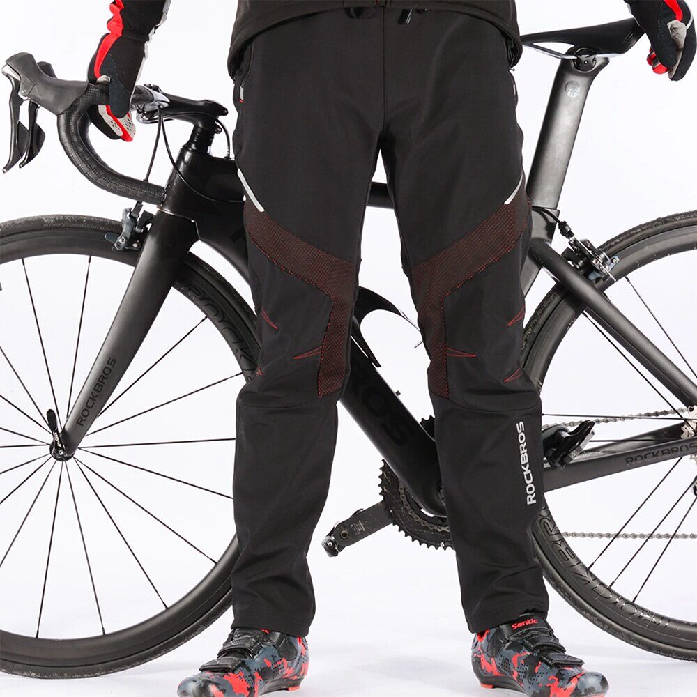 Rockbros YPK1007R cycling pants, size M - black - imagine 2