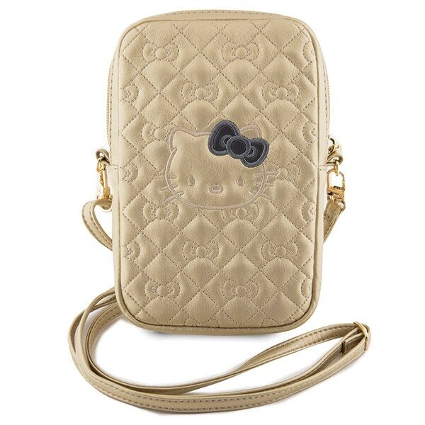 Hello Kitty Quilted Bows Strap bag - gold - imagine 2