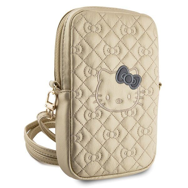 Hello Kitty Quilted Bows Strap bag - gold - imagine 3