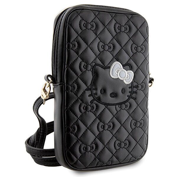 Hello Kitty Quilted Bows Strap bag - black - imagine 3