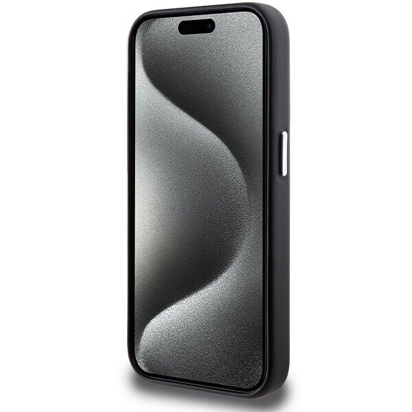BMW Signature Wrapped Metal MagSafe case for iPhone 14 Pro Max - black - imagine 5