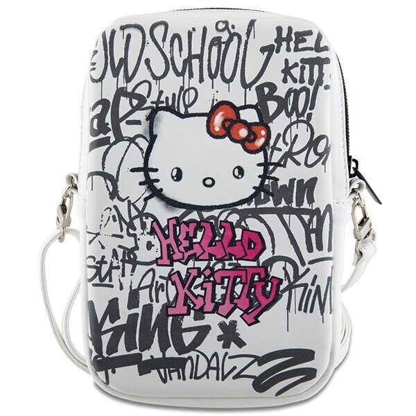 Hello Kitty Graffiti Kitty Head bag - white - imagine 2