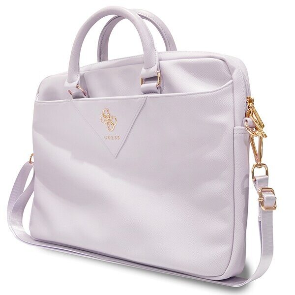 Guess Triangle 4G bag for a 16" laptop - purple - imagine 2