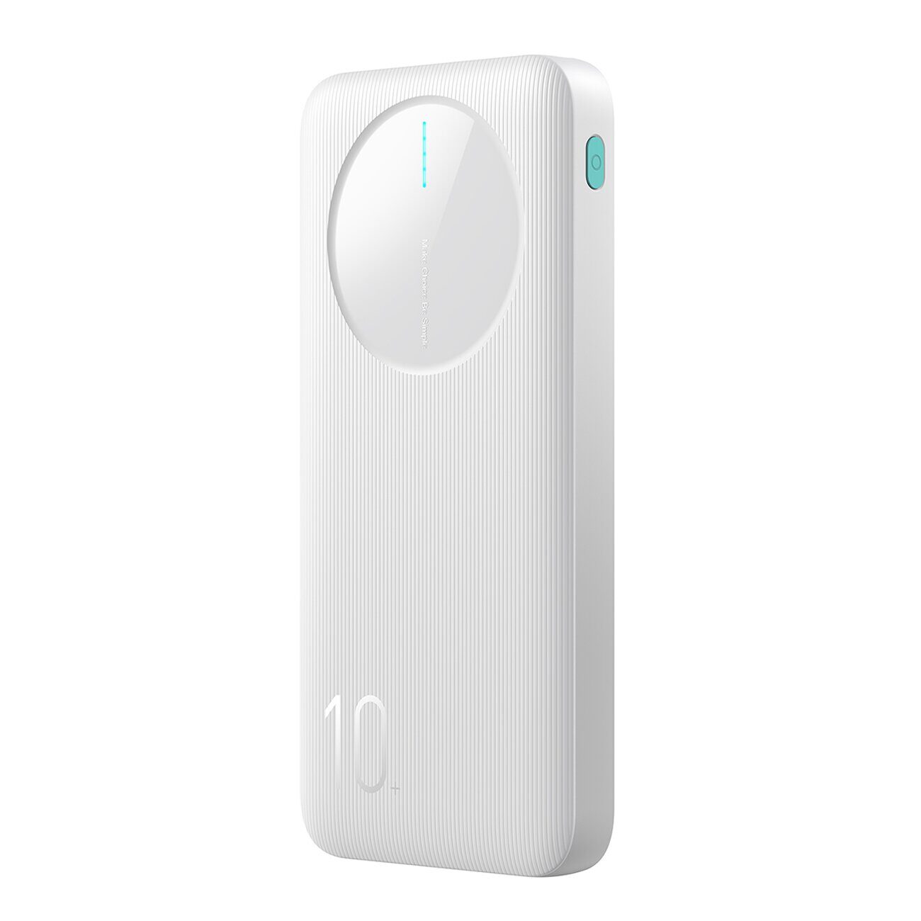 Powerbank Joyroom JR-PBF12 10000mAh 2.4A 2x USB-A 1x USB-C - white - imagine 2