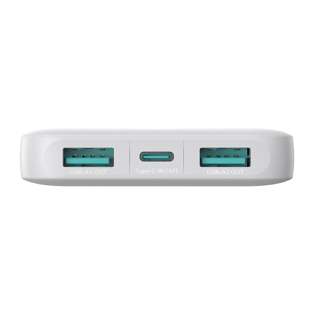 Powerbank Joyroom JR-PBF12 10000mAh 2.4A 2x USB-A 1x USB-C - white - imagine 5