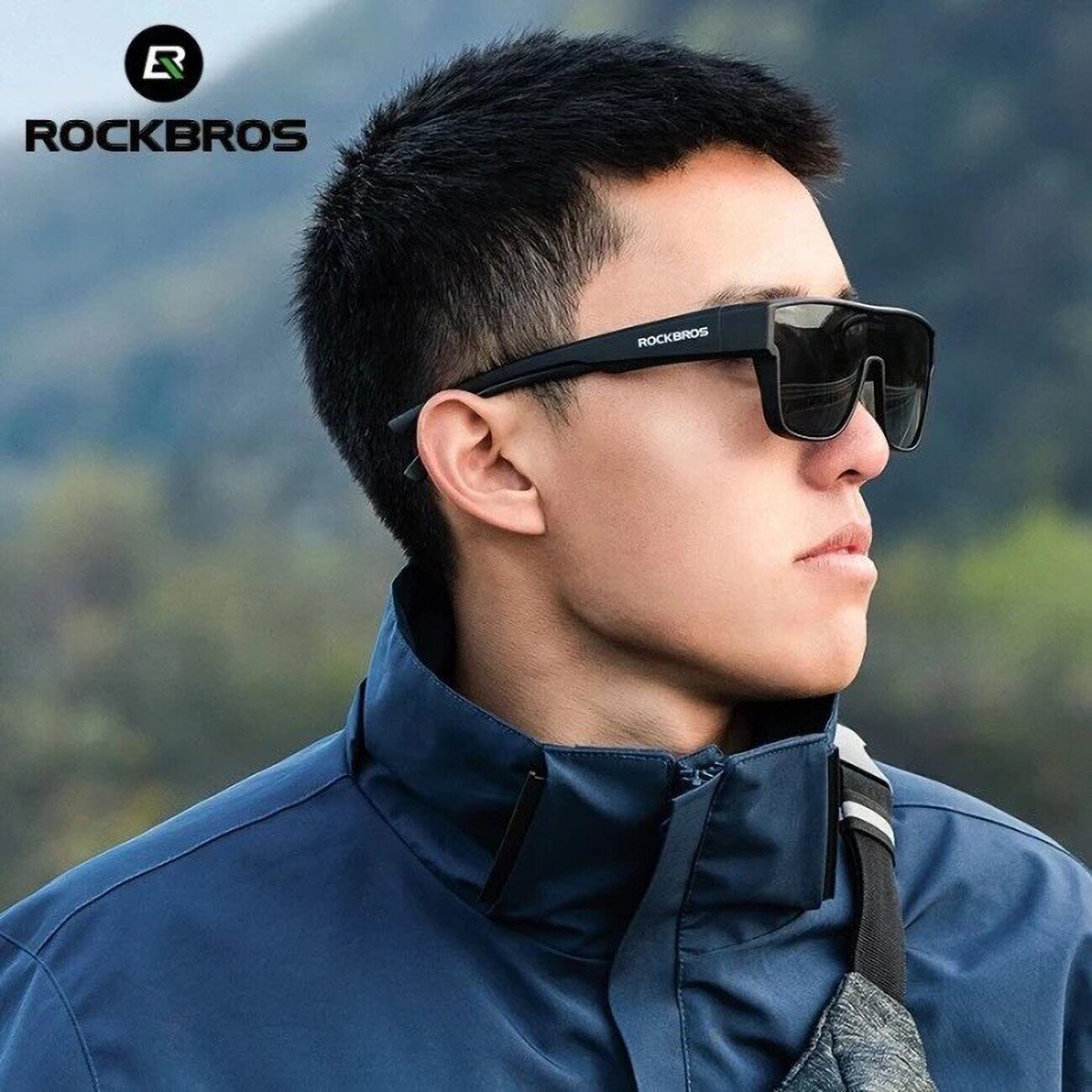 Rockbros SP304 Polarized Cycling Glasses - Black - imagine 3