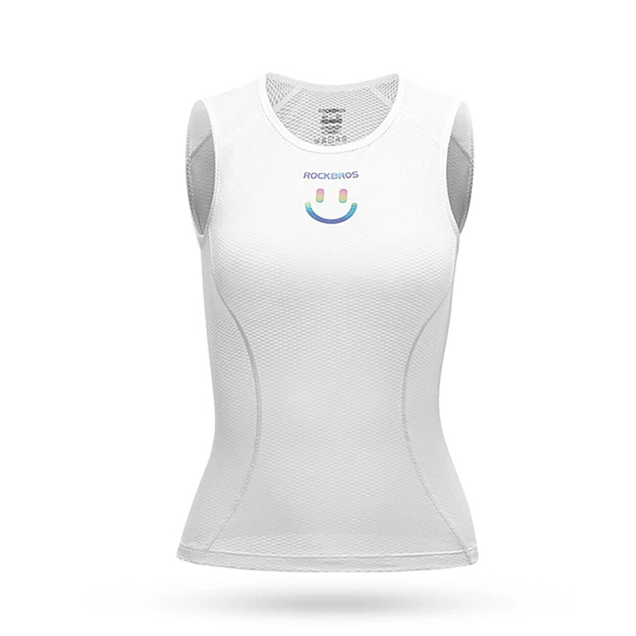 Rockbros YDBX001 Women's Quick-Dry Sleeveless Cycling Jersey M/L - White - imagine 2