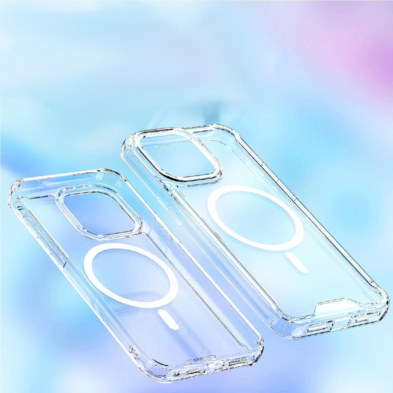 Clear Corner Case MagSafe for iPhone 16 Plus - transparent - imagine 2