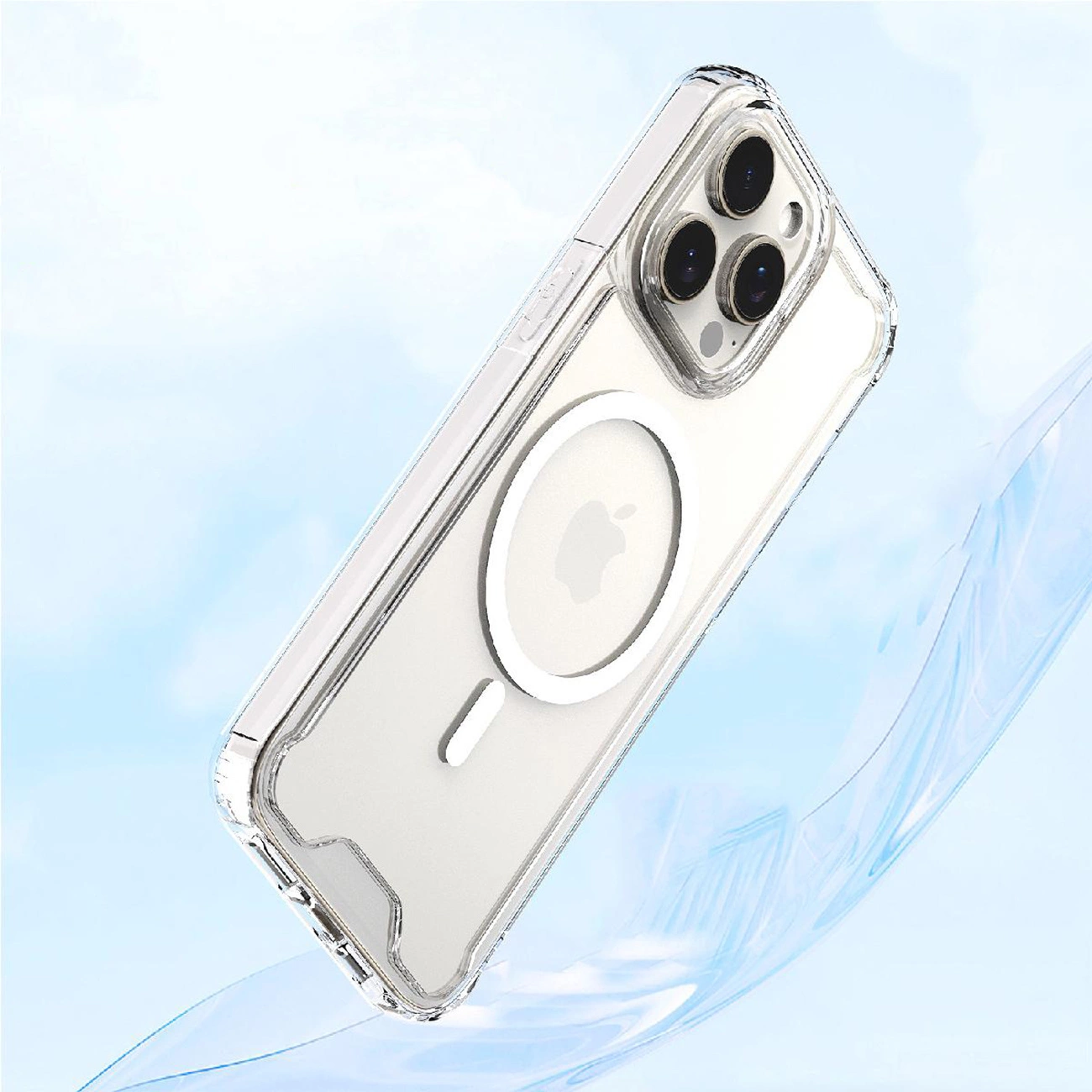 Clear Corner Case MagSafe for iPhone 16 Plus - transparent - imagine 7