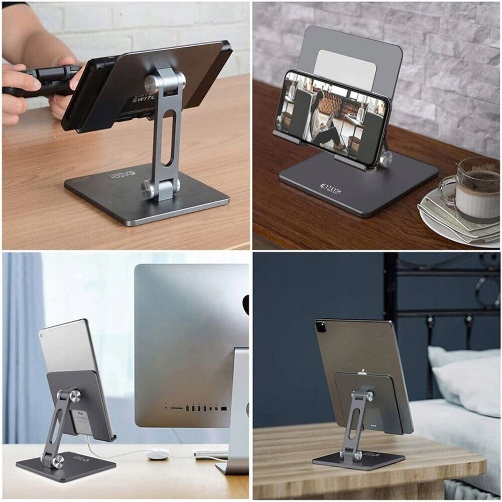 Tech-Protect Z11 universal stand for tablets up to 13" - gray - imagine 5