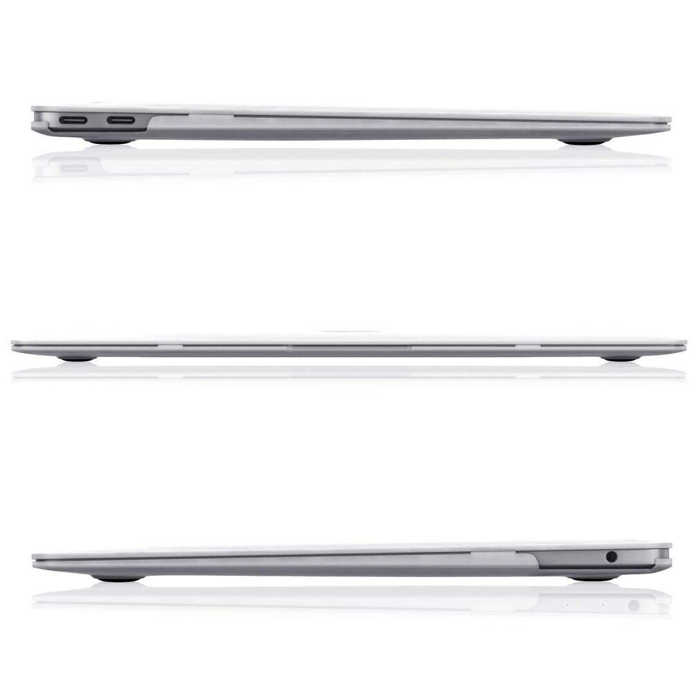 Tech-Protect SmartShell Case for MacBook Air 13" M2 / M3 / 2022-2024 - Transparent - imagine 5