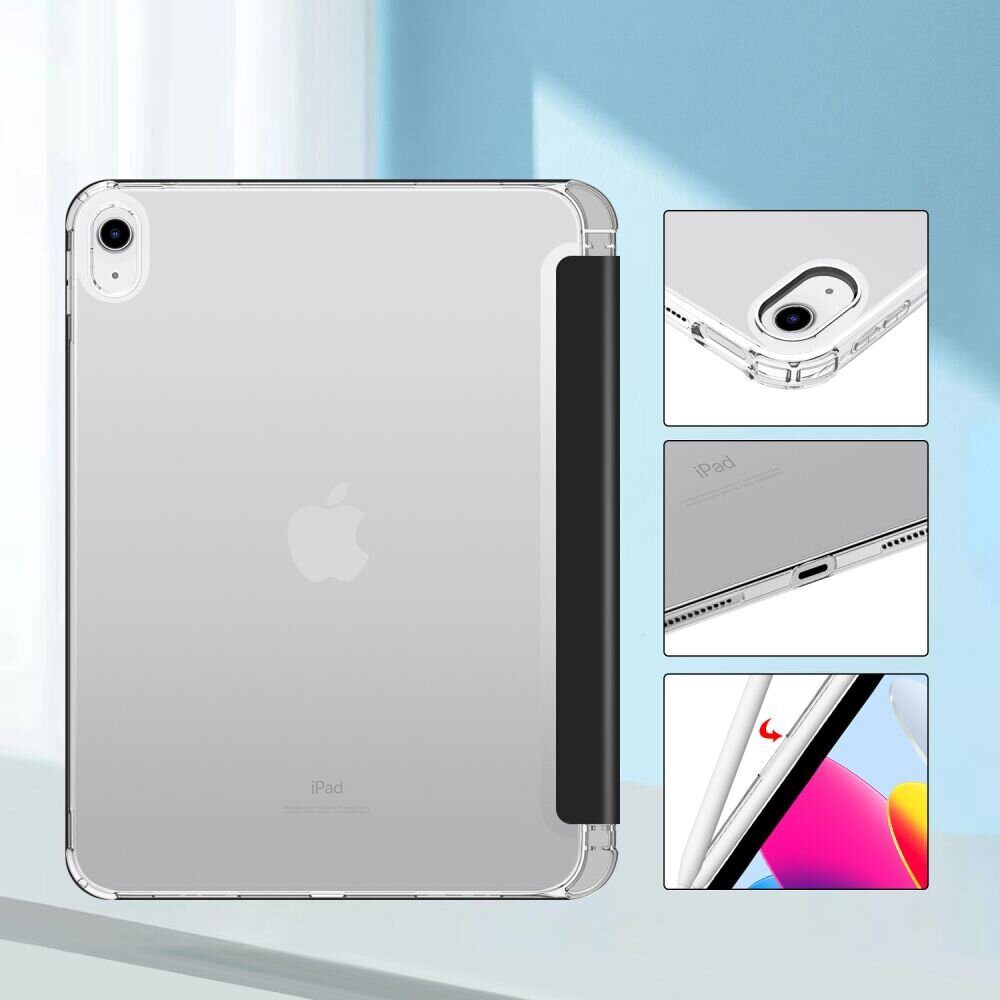 Tech-Protect SC Pen Hybrid Case for iPad 10.9" 2022 - Black - imagine 4