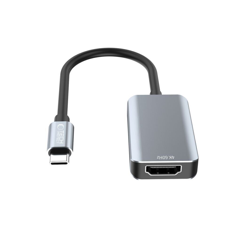 Tech-Protect UltraBoost USB-C (Male) / HDMI (Female) 4K 60Hz Adapter - Black - imagine 6