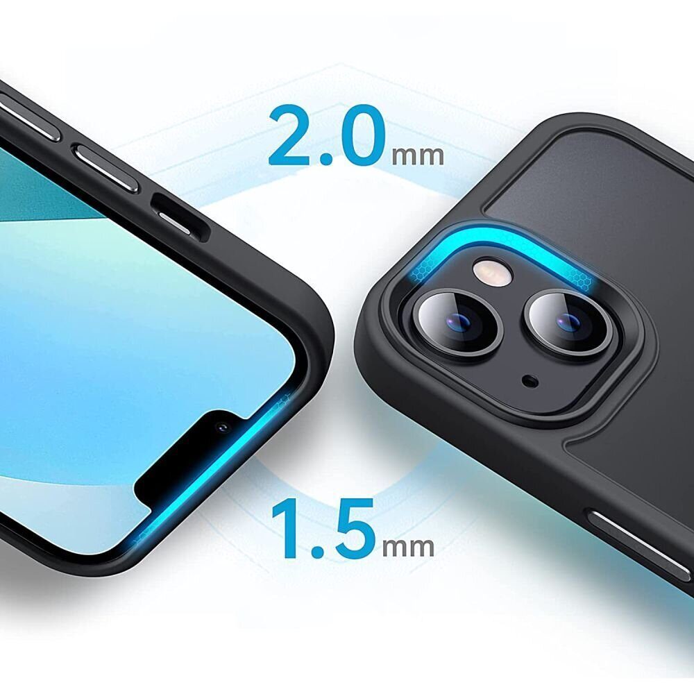 Tech-Protect MagMat MagSafe Case for iPhone 7 / 8 / SE 2020 / 2022 - Matte Black - imagine 3