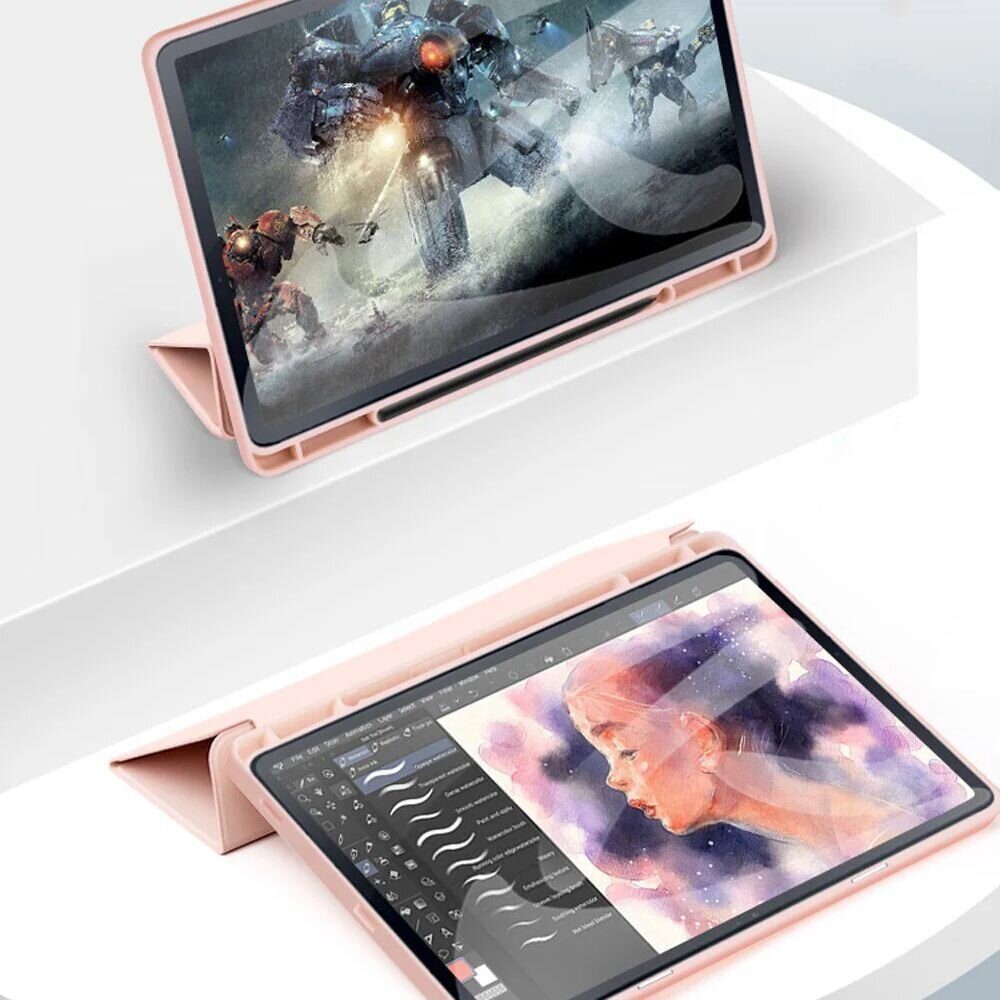 Tech-Protect SC Pen Case for Samsung Galaxy Tab S9 FE 10.9" X510 / X516B - Pink - imagine 5