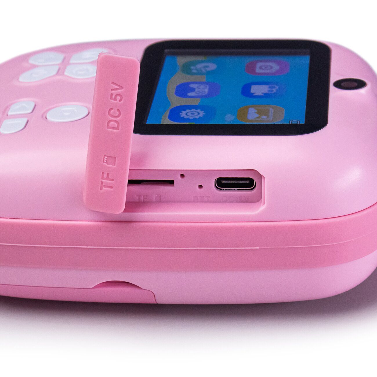 Mini Thermal Printer for Kids with Camera and Camcorder - Pink - imagine 10