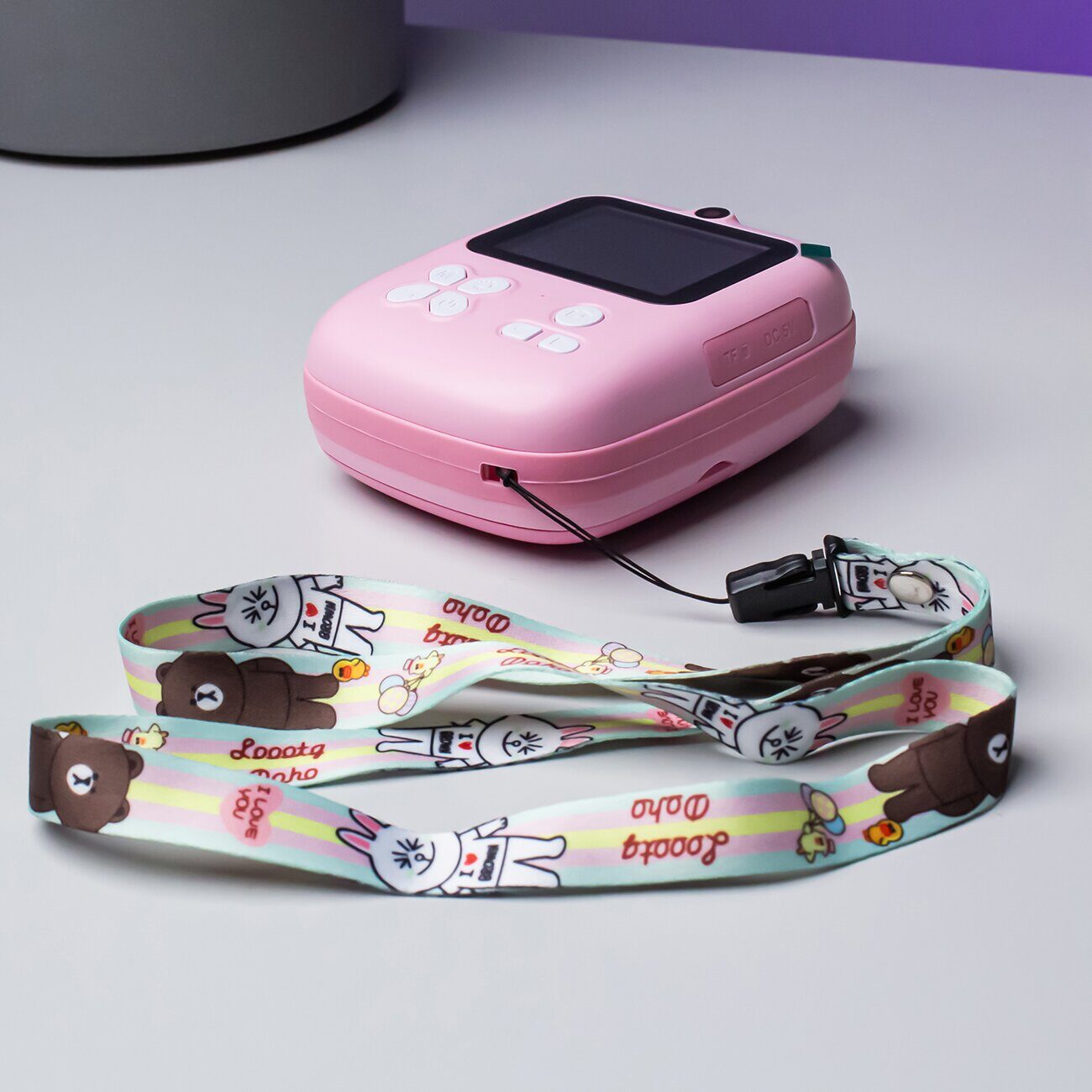 Mini Thermal Printer for Kids with Camera and Camcorder - Pink - imagine 8