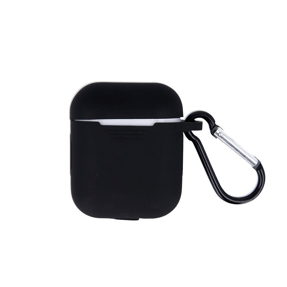 Case for AirPods / AirPods 2 black with hook