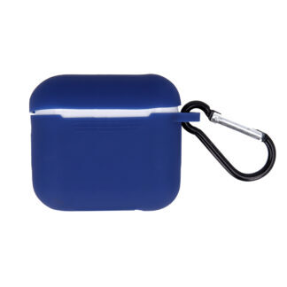 Case for AirPods Pro dark blue with hook