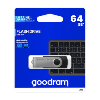 Goodram BKT pendrive 64GB USB 2.0 Twister black