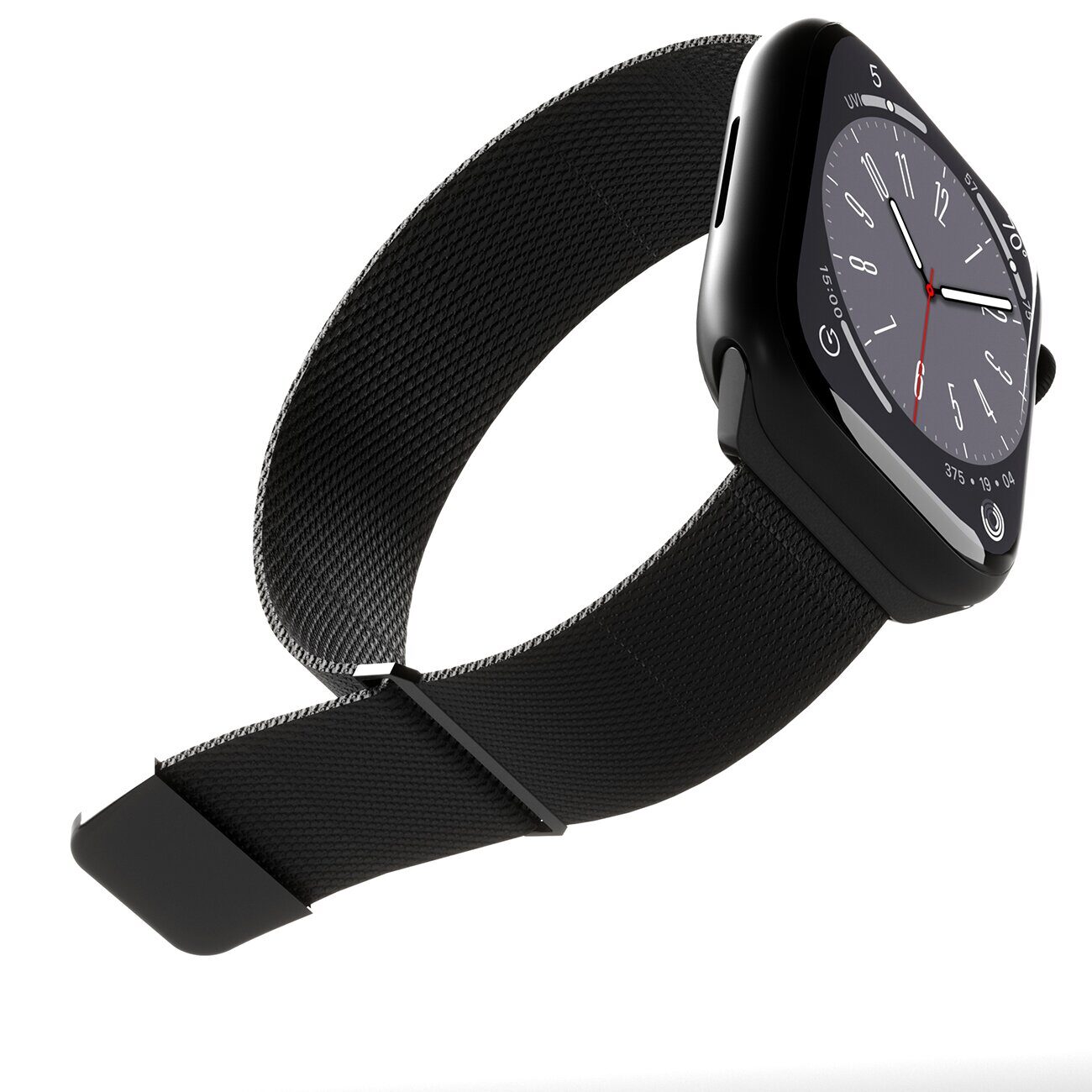 Puro 'MILANESE' Watch band for Apple Watch 42-44-45-49m, black - imagine 3