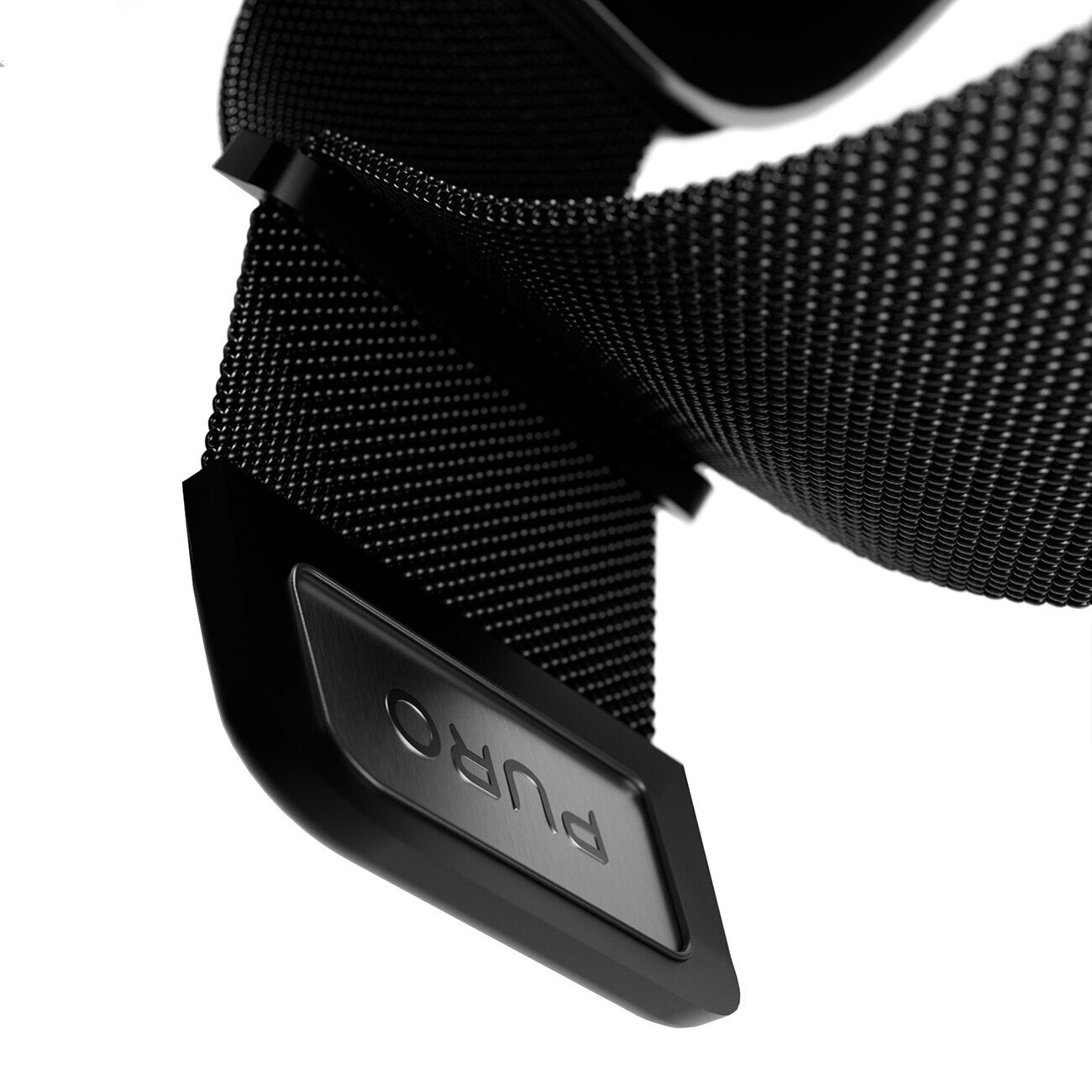 Puro 'MILANESE' Watch band for Apple Watch 42-44-45-49m, black - imagine 8