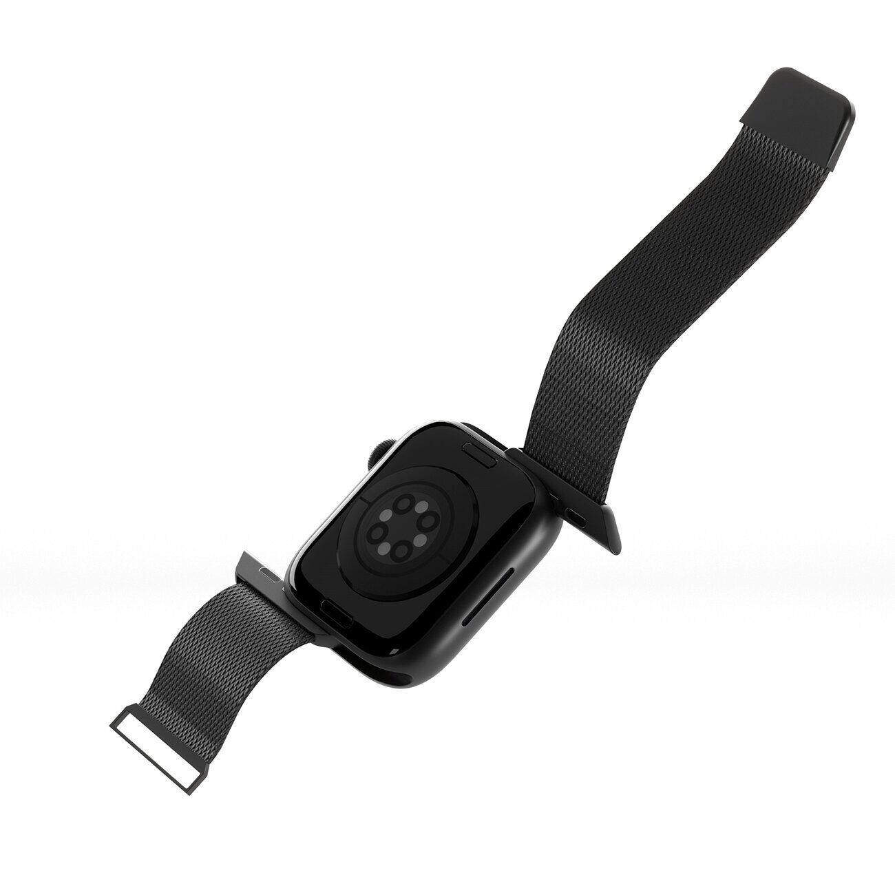 Puro Milanese Stainless Steel Apple Watch Band 38/40/41mm - Black - imagine 5