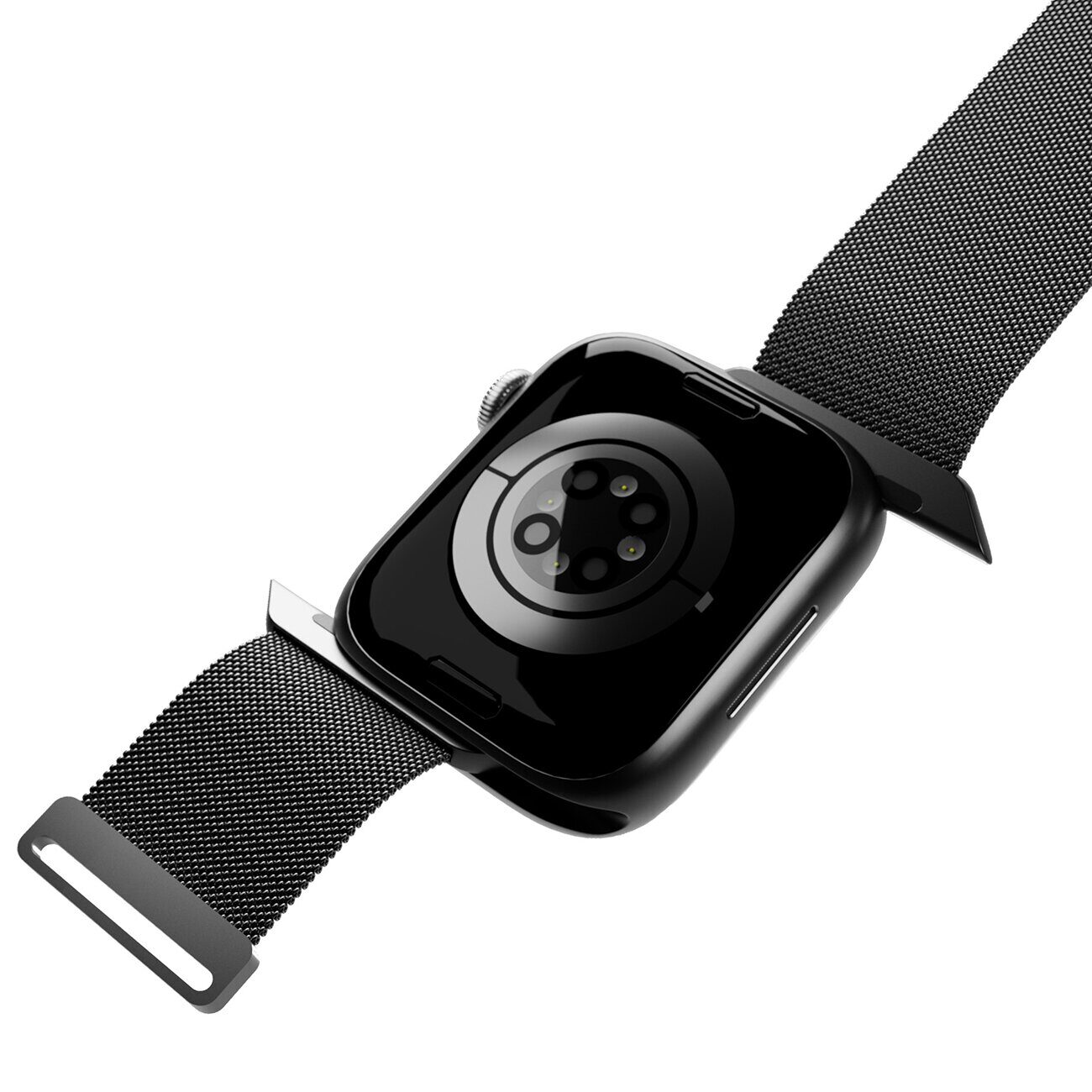 Puro Milanese Stainless Steel Apple Watch Band 38/40/41mm - Black - imagine 6