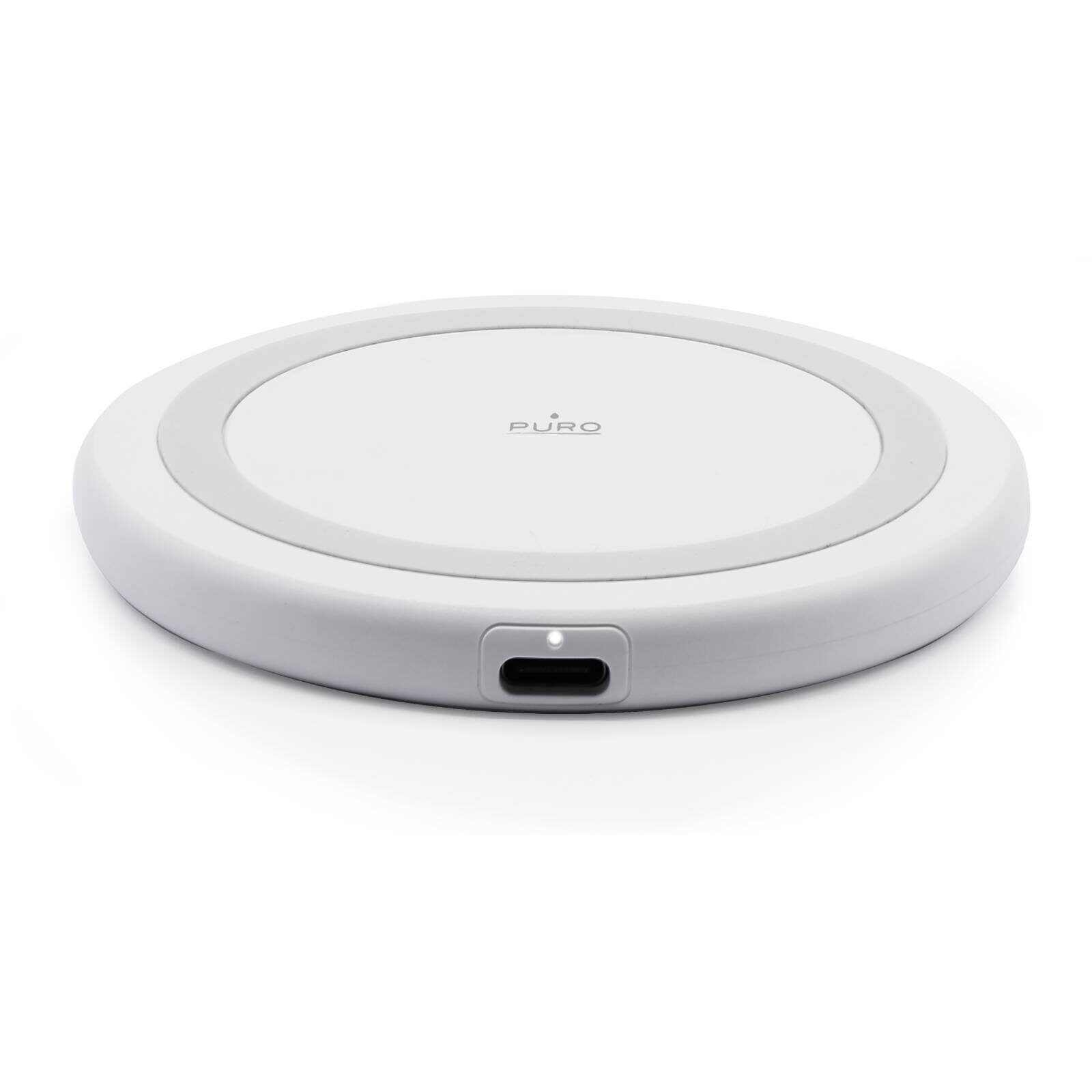 Puro Wireless Charger for Android, iPhone - White - imagine 4