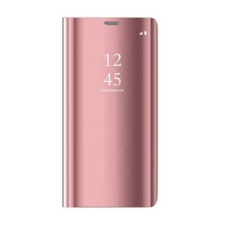 Smart Clear View Case for Samsung M31s pink