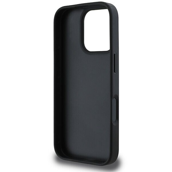 DKNY Checkered Pattern & Printed Stripes Case for iPhone 16 Pro - Black - imagine 7