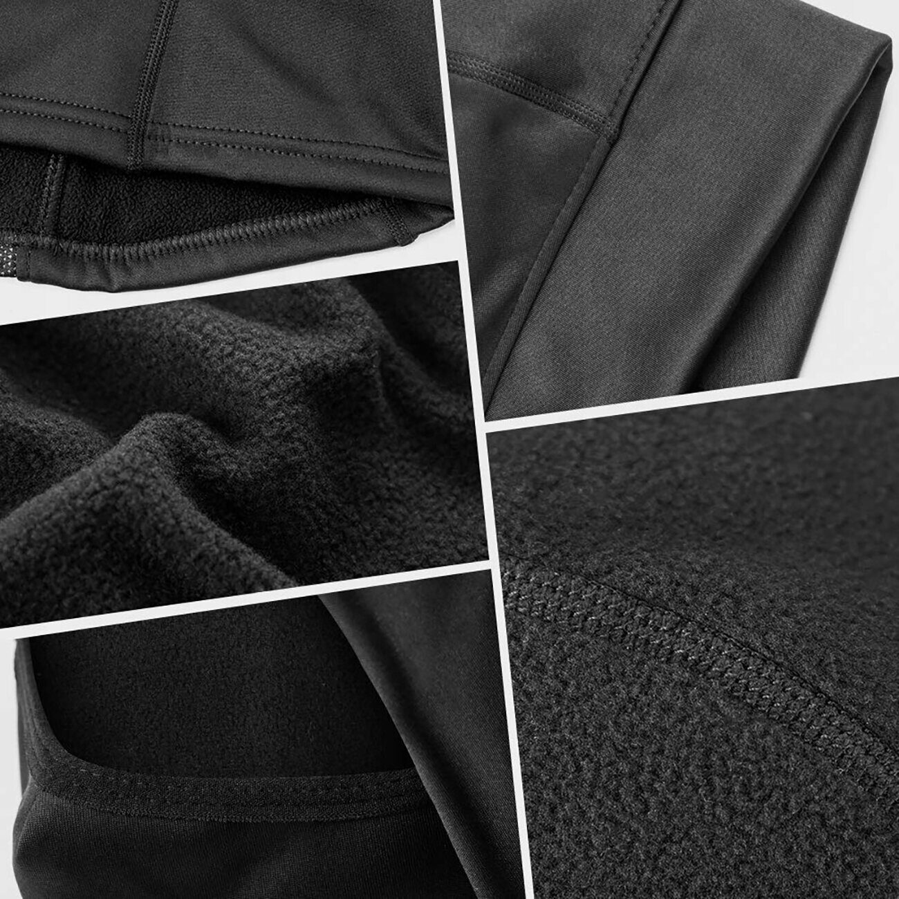 Rockbros LF7345BK sports balaclava insulated - black - imagine 5