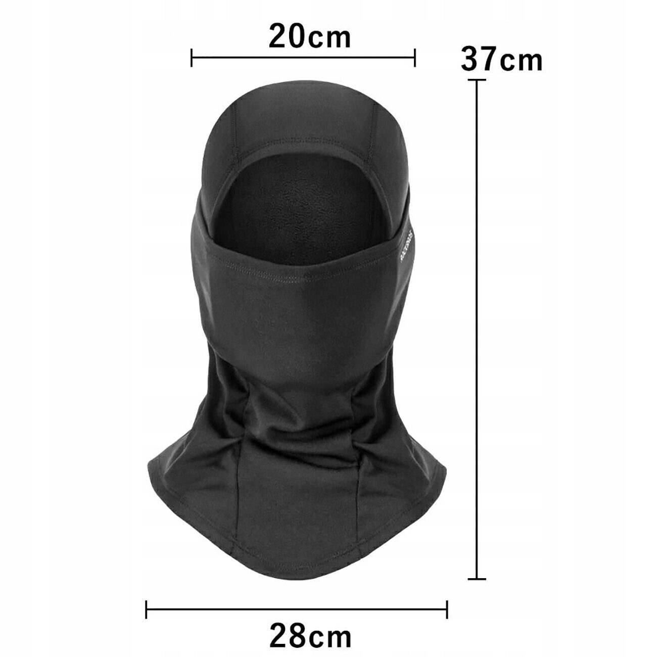 Rockbros LF7345BK sports balaclava insulated - black - imagine 9