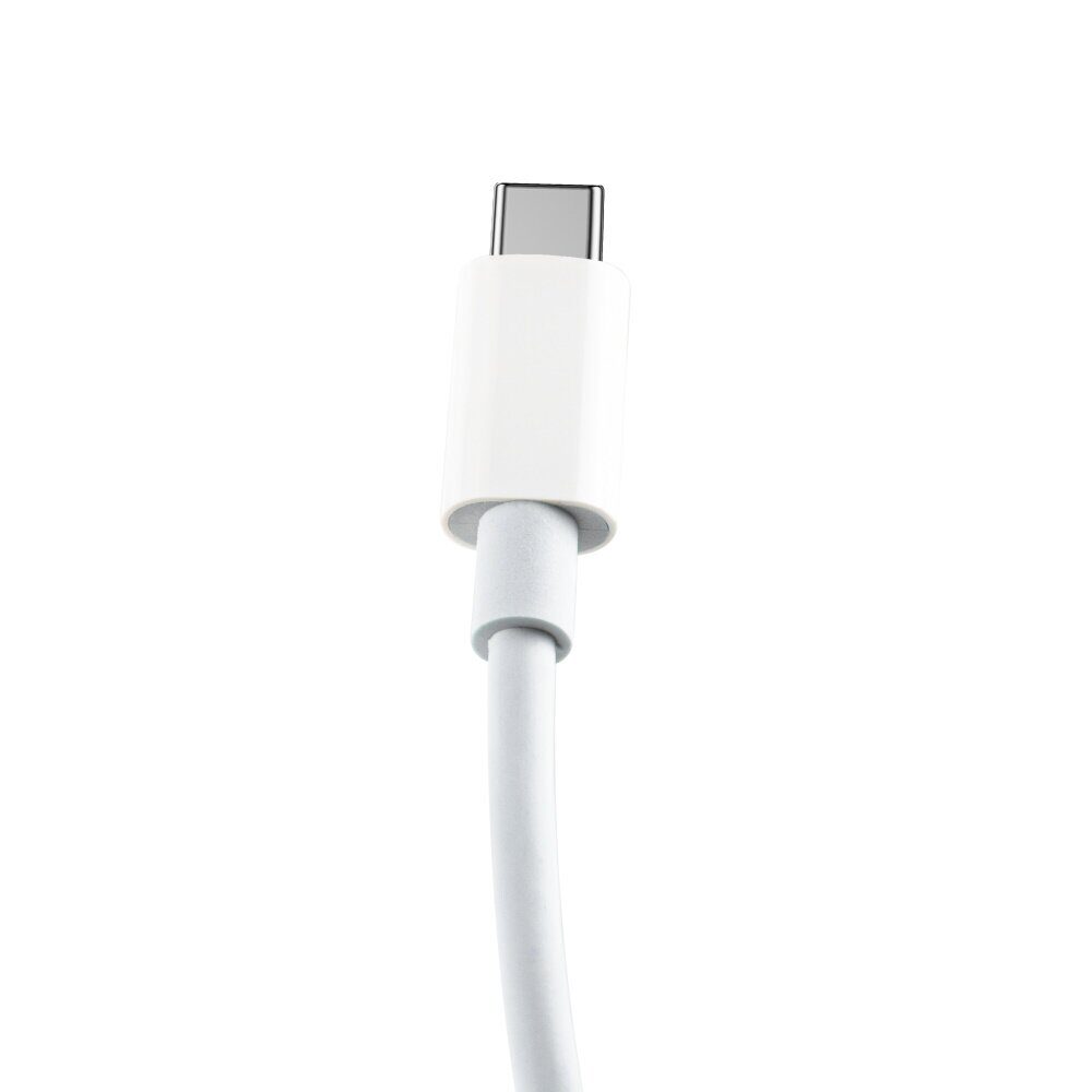 Maxlife MXUC-05 cable USB-C - USB-C 2,0 m 100W white - imagine 3