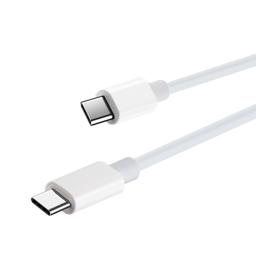 Maxlife MXUC-05 cable USB-C - USB-C 2,0 m 100W white - imagine 6