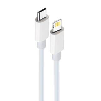 Maxlife MXUC-05 cable USB-C - Lightning 2,0 m 20W white