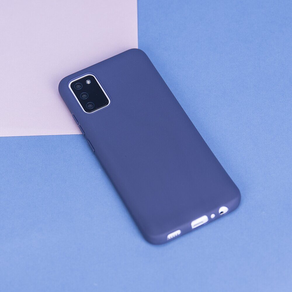 Matt TPU case for Honor 400 Lite dark blue - imagine 7