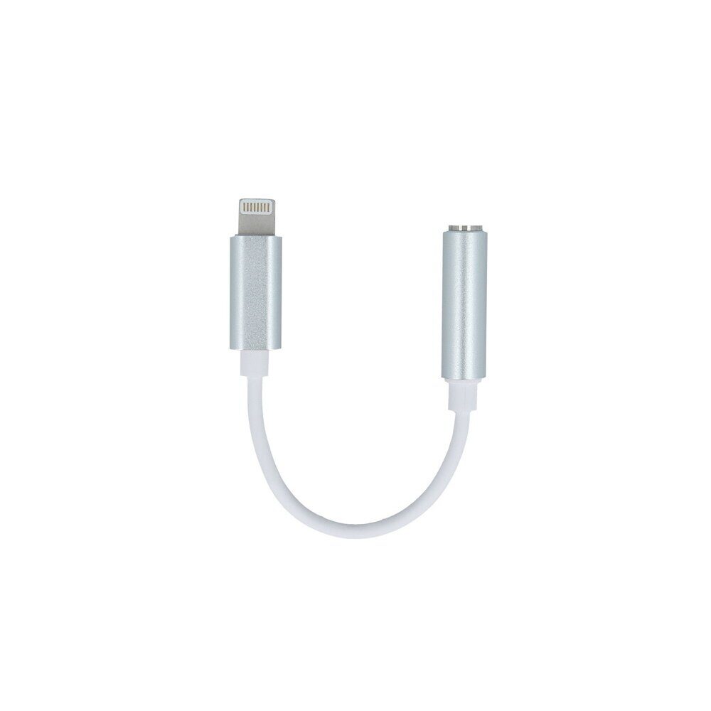 Setty adapter Lightning - audio jack 3,5mm white - imagine 2