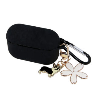 Case for AirPods 3 black with pendant