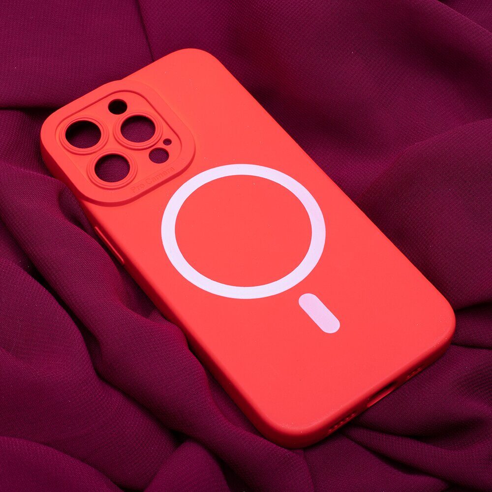 Silicon Mag case for iPhone 14 Pro 6,1" red - imagine 5