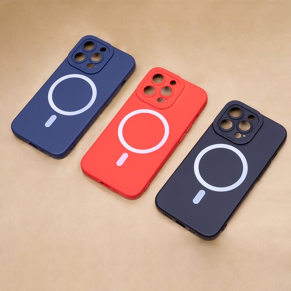 Silicon Mag case for iPhone 14 Pro 6,1" red - imagine 6