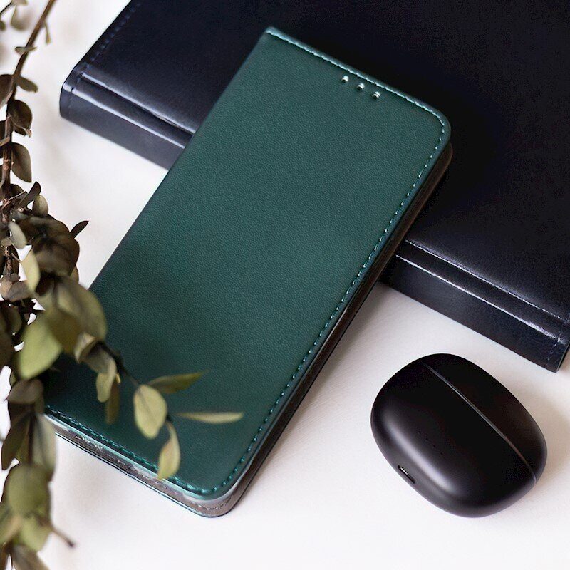 Smart Magnetic case for Oppo A40 4G (Global) / A40M 4G (Global) / A60 5G (Global) dark green - imagine 6