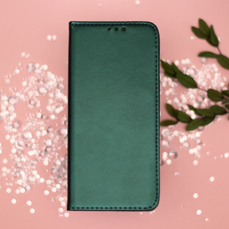 Smart Magnetic case for Oppo A40 4G (Global) / A40M 4G (Global) / A60 5G (Global) dark green - imagine 13