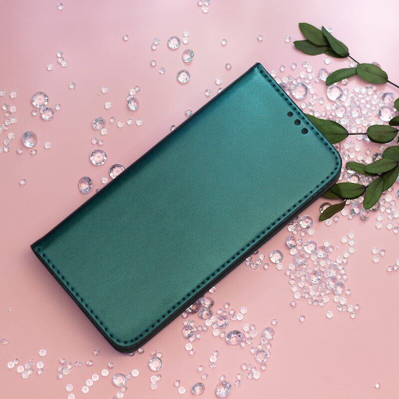Smart Magnetic case for Oppo A40 4G (Global) / A40M 4G (Global) / A60 5G (Global) dark green - imagine 11