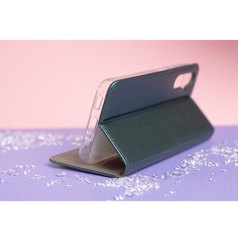 Smart Magnetic case for Oppo A40 4G (Global) / A40M 4G (Global) / A60 5G (Global) dark green - imagine 3