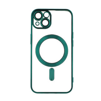 Color Chrome Mag case for iPhone 17 Pro 6,3" green open ring