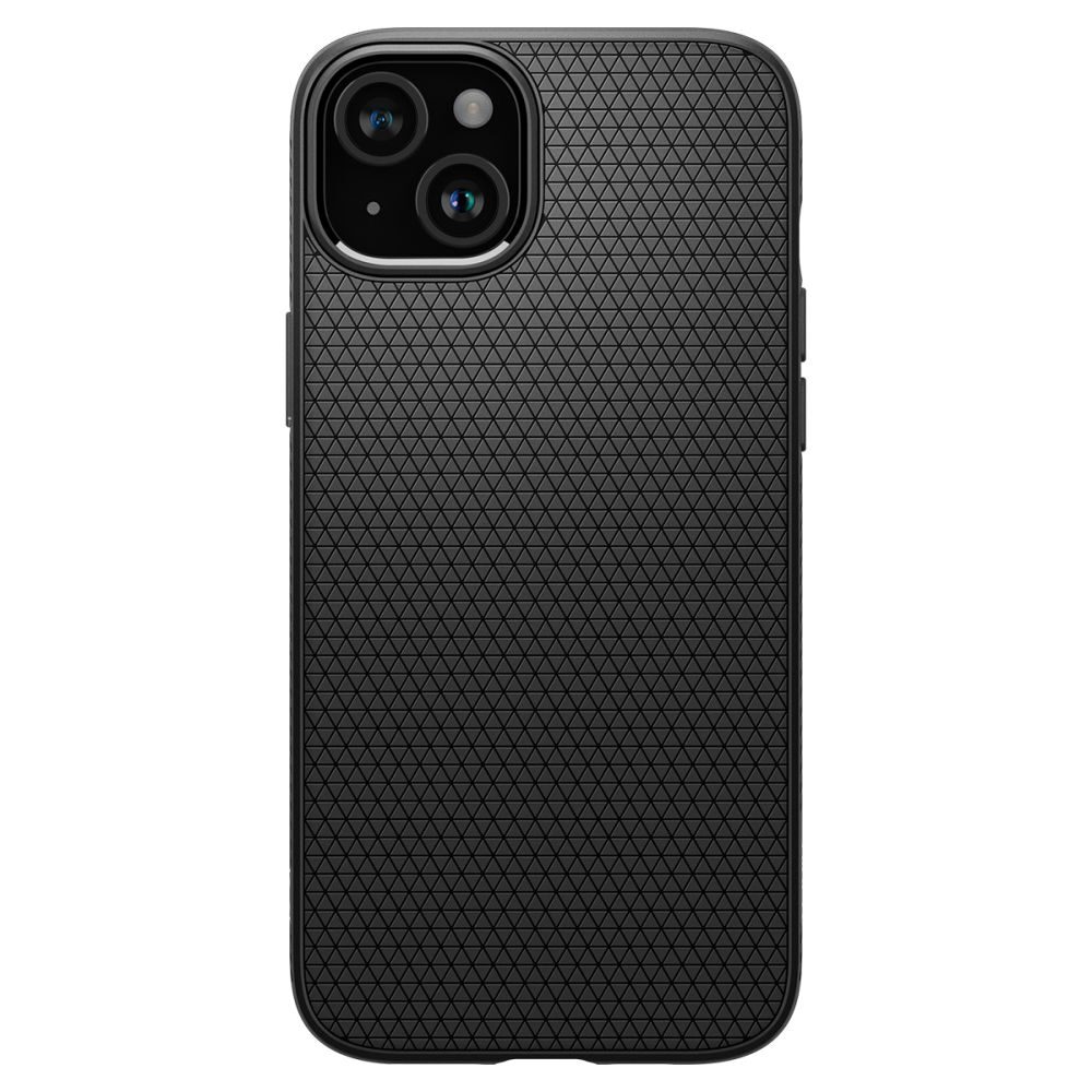 Spigen Liquid Air case for iPhone 15 Plus 6,7" matte black - imagine 2