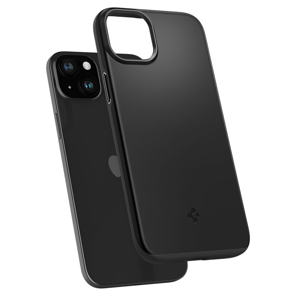 Spigen Thin Fit case for iPhone 15 6,1" black - imagine 8