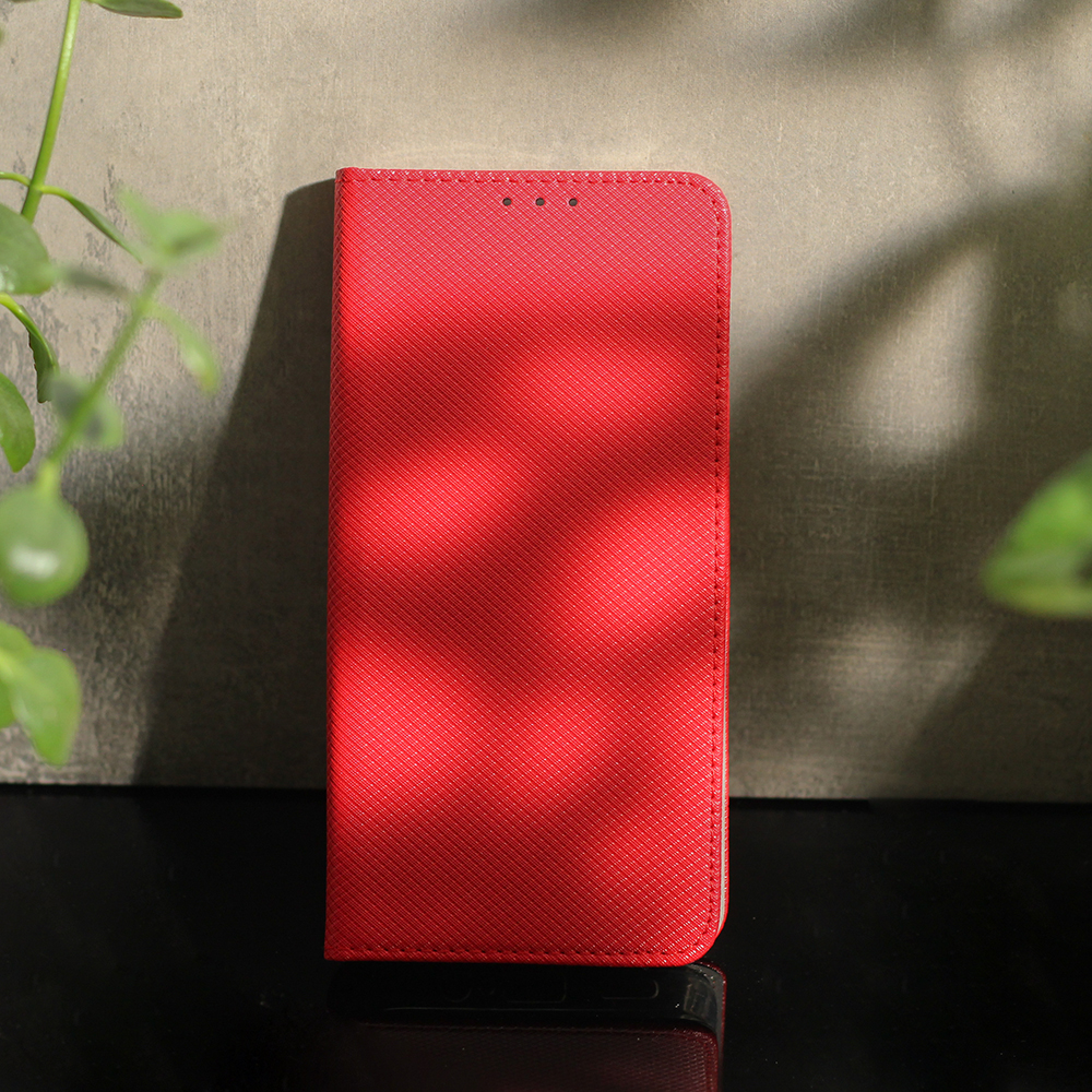 Smart Magnet case for Motorola Moto G85 red - imagine 9