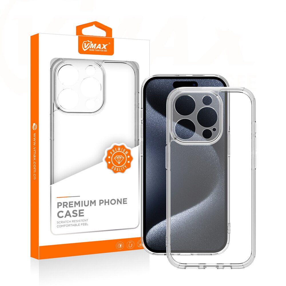 Vmax Acrylic Anti-drop case for iPhone 13 Pro 6,1" transparent - imagine 2